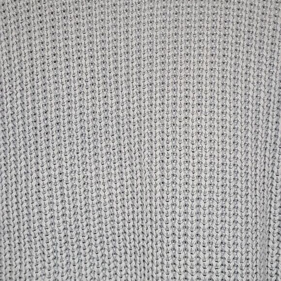 Haven Well Within Light Blue Shawl Collar Cardigan Cotton Chunky Knit Size XS - Picture 10 of 12